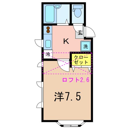 ファーヒルズの物件間取画像